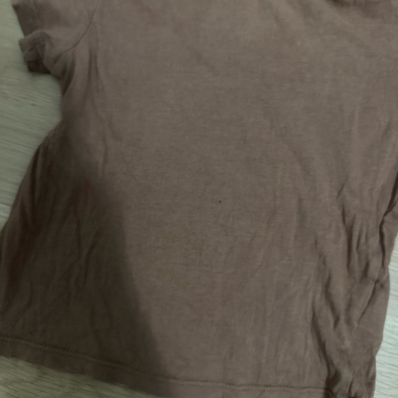 H&M Cozy Kids' Brown Short Sleeve Tee - Picture 2 of 3
